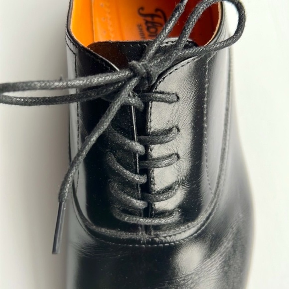 Men’s Florsheim Black Dress Shoes Size 10.5 - Picture 4 of 10